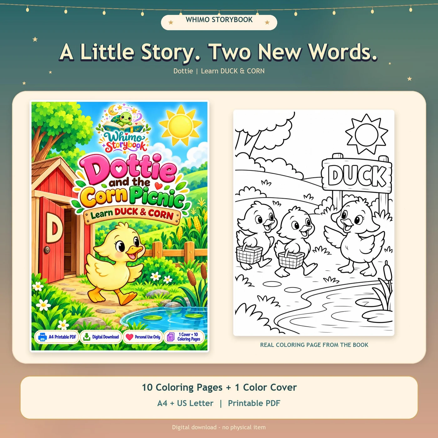 Dottie and the Corn Picnic – Cover Art